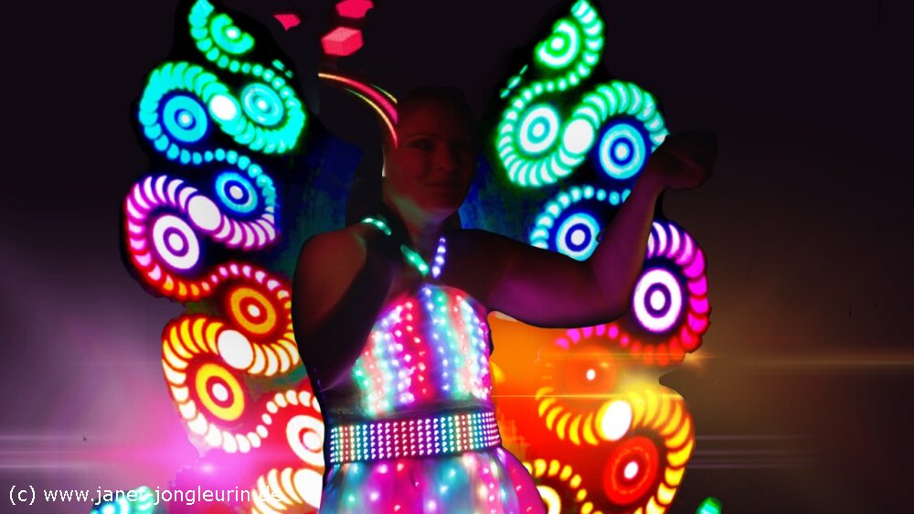 ⭐ Lichtershow Hamburg | Atemberaubende LED Lichtshow