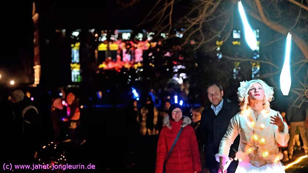 Professionelle Leuchtshow
